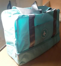 JULYS SONG-bolsa de viaje impermeable de gran capacidad, multifuncional, separación en seco y húmedo, bolsa de almacenamiento, bolsa de viaje