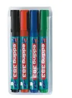 

Set flipchart markers, wedge-shaped tip 1-5mm, 4 colors in the set assorted