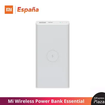Original Xiaomi Mi bateria externa Wireless Power Bank Essential 10000mAH Tipo C USB Cargador inalámbrico rápido Banco de carga portátil