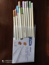 STA Fineliner-rotulador metálico de punta de fieltro, lista de pinceles, diario para dibujar, material de arte de papelería escolar, 10 colores