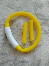 Pet-Supplies Leash Dog-Accessories Led-Collar Flashing Small Dog Night-Safety Rechargeable