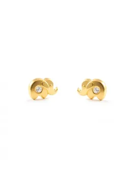 

Earrings Bebe or elephant girl (9kts)