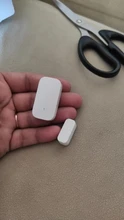 Aqara-Sensor de apertura de puertas y ventanas, dispositivo inteligente inalámbrico para controlar la apertura y cierre a través de la aplicación Mi Home