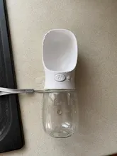 Botella de agua portátil para perros pequeños, medianos y grandes, a prueba de fugas, para exteriores