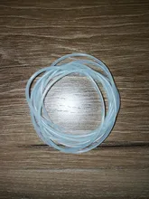 Junta de anillo de silicona blanca VMQ, CS, 2mm, OD, 5 ~ 80mm, grado alimenticio, lavadora a prueba de agua, junta tórica de goma, 10/50 Uds.