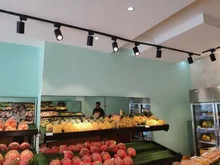 Track-Light Spotlight-Fixture Clothing Shop Store 220V Led COB Whole-Set for Home 12/20/30/40w-rail-spot