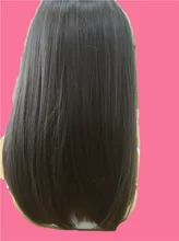 EASIHAIR-Peluca de BoBo marrón oscuro con flequillo, sintética, ondulada, de capa media, para mujeres negras, Cosplay, fiesta, resistente al calor, Natural