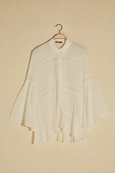 

Trendyol Ribbon Accessory Detailed Viscose Shirt TBESS20GO0291