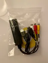 Adaptador de captura de Audio, tarjeta de vídeo de TV, DVR, USB 2,0, 4 canales, DVD, VHS, novedad, envío gratis