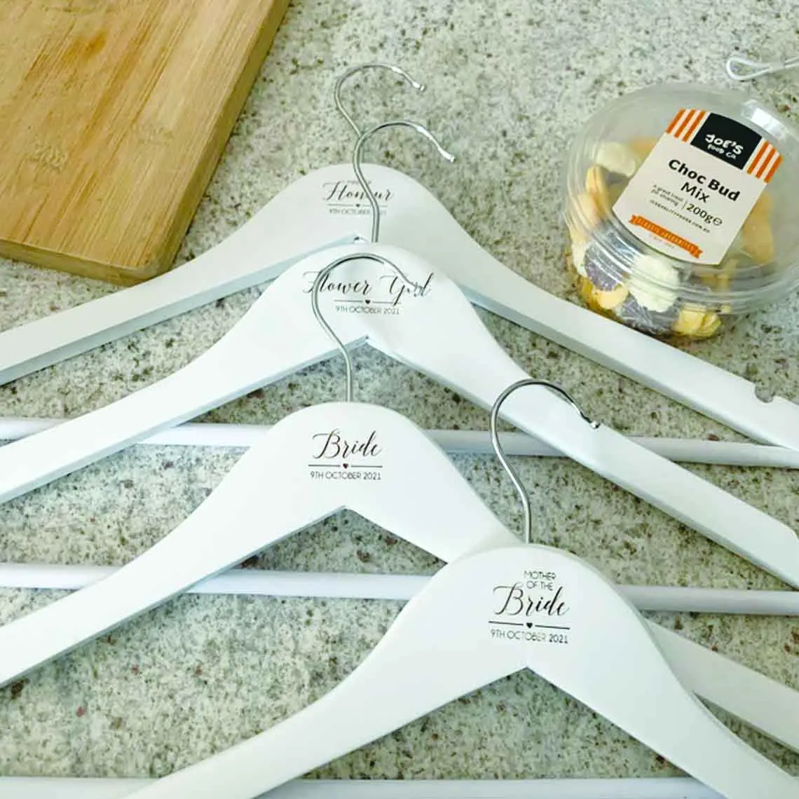 PERSONALISED WOODEN WEDDING COAT HANGER WITH DETAIL KEEPSAKE ENGRAVED WEDDING BRIDESMAID HANGER WEDDING DRESS HANGER PROPOSAL