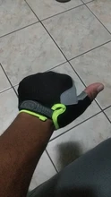 AOLIKES-guantes de ciclismo antideslizantes, para acampar, senderismo, gimnasio, Fitness, medio dedo