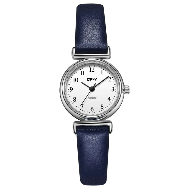 Women's Watch Leather Straps, Women's Quartz Small Watch