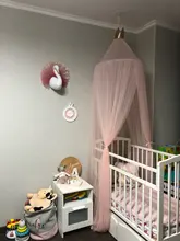 Mosquitera con estrellas gratis, carpa colgante para cama de bebé, dosel de cuna, cortinas de tul para dormitorio, casa de juegos, tienda para habitación de niños