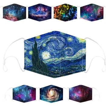 

Cotton Mask Mouth Face Mask Anti PM2.5 Dust Mouth Mask 2pcs Activated Carbon Filter Korean Mask Fabric Face Mask