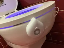 Changeable-Lamp Toilet-Bowl Wc-Light Battery-Powered Motion-Sensor LED 8-Colors Child