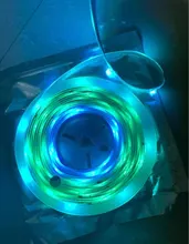 LED luces de tira RGB 5050 resistente al agua lámpara Flexible cinta de Bluetooth Color de sueño luces led 5M10M DC12V Control de la música para la habitación