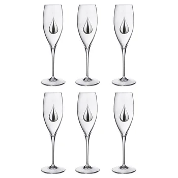 

Set of glasses for champagne of 6 PCs. 250 ml.
