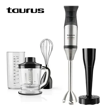 

Hand Mixer Taurus Bapi 1200W Premium Complet, 20 speeds + Turbo, blades double effect. bat and ice pick. accessories