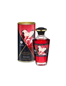 

Shunga Aceite de Masaje Efecto Calor Cereza Ardiente