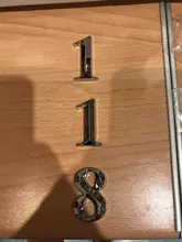 Cartel de número de puerta, autoadhesivo, 3D, 5cm/7cm, para apartamento, Hotel, oficina, dirección, calle, pegatinas, señal de placa