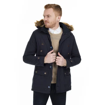 

Frappoli Slim Fit Hooded Coats MALE COATS 2162036 AW0