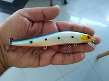 Minnow Fishing Lures Wobbler Hard-Baits Artificial-Lure Bass Pike for 1pcs/Lot ABS 14cm/23-G