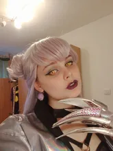 AMARA-lentes de contacto de colores para Halloween, 1 par, para ojos, maquillaje, fiesta, 1 año