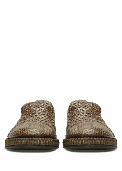 

DOLCE GABBANA - MEN SHOES - KNITTED TEXTURED - BROWN - LOAFER - 2020 SEASON