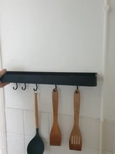 Kitchen Shelf Balcony-Rack Black Aluminum Space Single-Tier