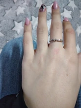 Anillo de cristal binario de sauce para mujer, exquisita hoja de sauce, regalo de fiesta de compromiso de boda