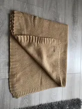 Manta tejida para bebé, ropa envolvente de cama supersuave para niños pequeños, colcha de cama, sofá, cochecito, cesta