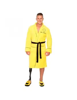 

MR. MEN's LITTLE MISS HAPPY adult bathrobe/bathrobe
