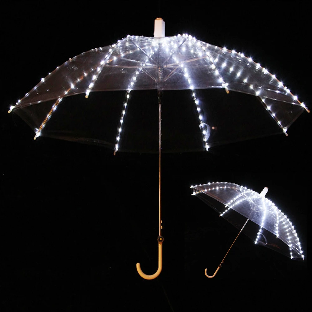 Paraguas luminoso LED fluorescente para Accesorio luminoso para escenario, de actuación, accesorios de luz, gran rendimiento de baile|Suministros luminosos para fiestas| - AliExpress