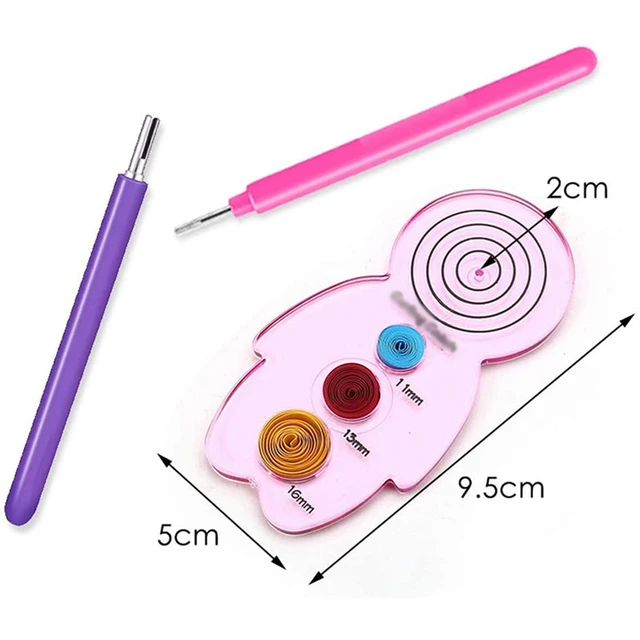 DIY Paper Quilling Tools Slotted Kit Quilling Needle Pen Curling