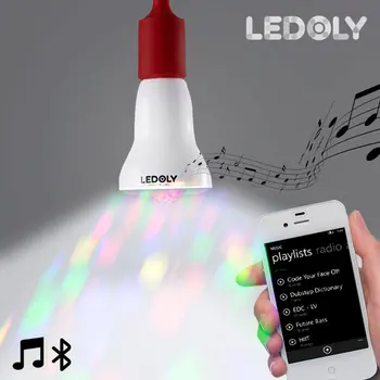 

InnovaGoods lamp Multicolor LED Bluetooth speaker with Ledoly C1000