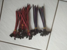 Conectores LED JST, macho y hembra, tira de led RGBW 3528 RGB RGBW 5050, 5 pares ~ 100 pares, 3 pines, 4 pines, 5 pines, 6 pines