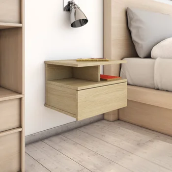 

Bedside Cabinet Oak Sonoma 40x31x27 cm chipboard tables