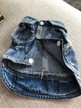 Ropa vaquera de XS-2XL para perro, abrigo para perros, ropa de cachorro, pantalones vaqueros para perro, chaqueta, chaleco abrigo para perro, trajes para cachorro, ropa para gato