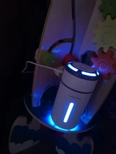 Diffuser Air-Humidifier Essential-Oil Aroma Home Freshener Fogger Led-Light Car-Mist-Maker