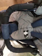 Cochecito de bebé Oxford asa de tela, cubierta de barra de parachoques, manija delantera, cubierta de barra de parachoques, silla de paseo para bebé