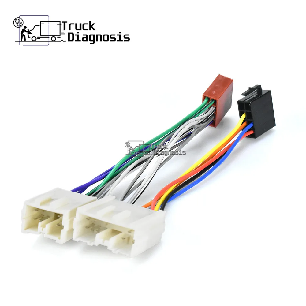 12-028 ISO car Radio Adapter for VOLVO S40 V40 S70 V70 /Serie 8 Serie 9 Wiring Harness Connector Lead Loom Cable Plug