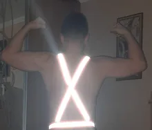 Chaleco reflectante de alta visibilidad Unisex, cintas reflectantes de seguridad de tráfico para correr, deportes de ciclismo, ropa de exterior, envío directo