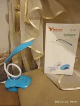 Desk-Lamp Book-Light Clip-Bed Table YAGE Touch Reading 3-Modes Usb Led with YG-5933 14