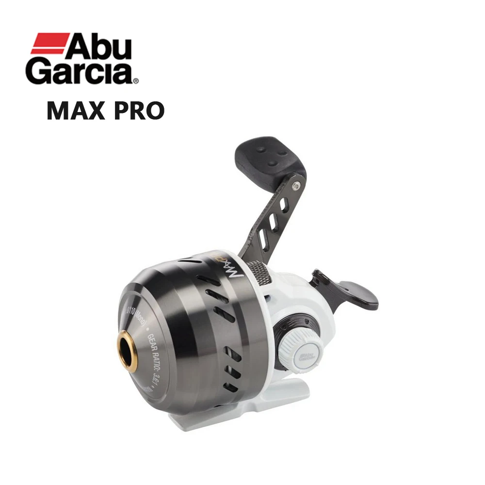 ABU GARCIA Max PRO Max STX Spincast Reel 3.6:1 3/4 BB Built In Fishing Line  Quadcam System Aluminum/Carbon Body and Cone