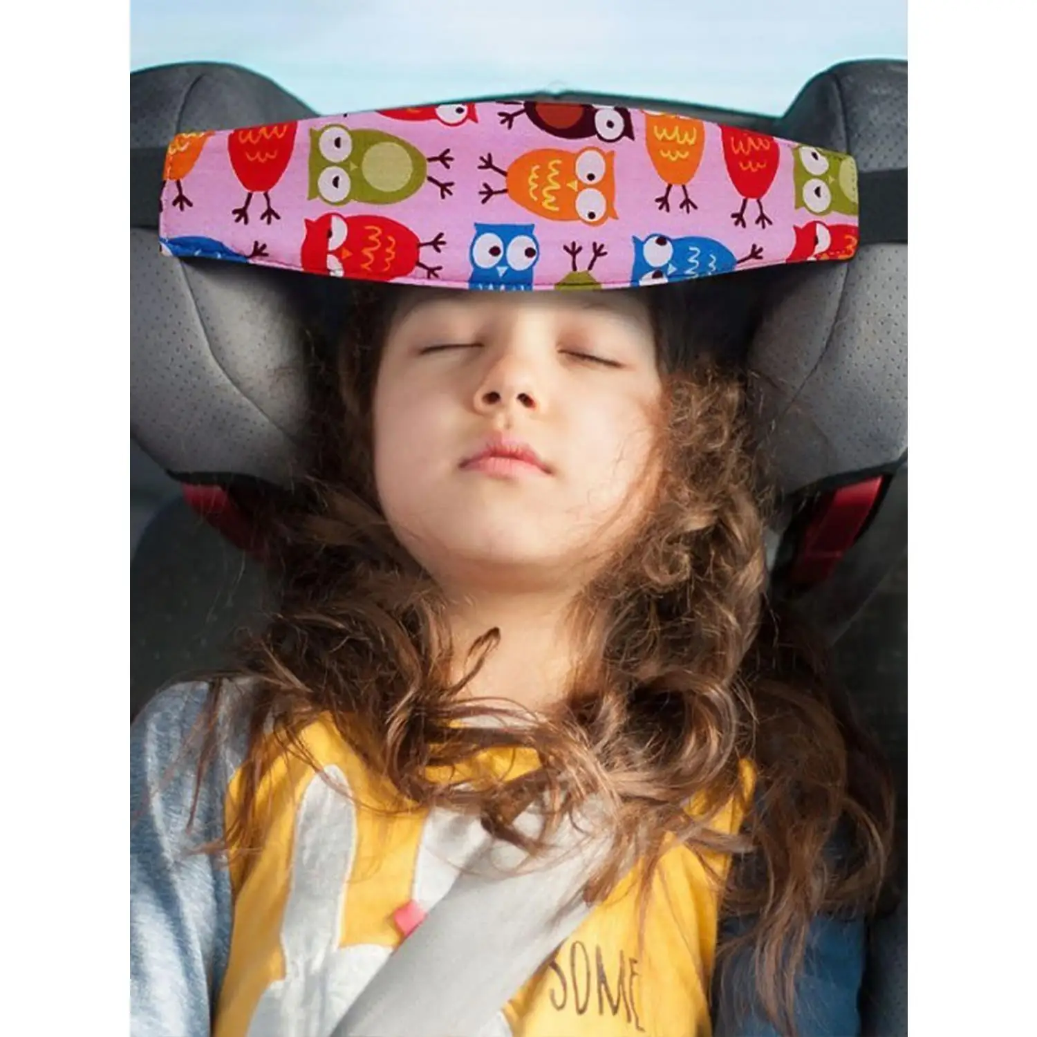 Надежный держатель KARTOFAN для головы ребенка в автокресле (детский дорожный фиксатор-повязка для безопасного сна в машине) Надежный держатель KARTOFAN для головы ребенка в автокресле (детский дорожный фиксатор-повязка для безопасного сна в машине)