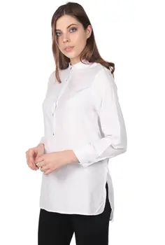 

Crew Neck Solid Shirt