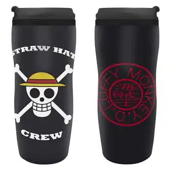 

Luffy One Piece travel mug