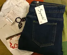 Harem Pants Fleece Jeans Bottoms Beige Velvet Street-Style Black Blue High-Waist Plus-Size