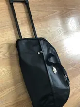 JULYS SONG-bolsas de equipaje de viaje con ruedas para hombre y mujer, maleta con ruedas