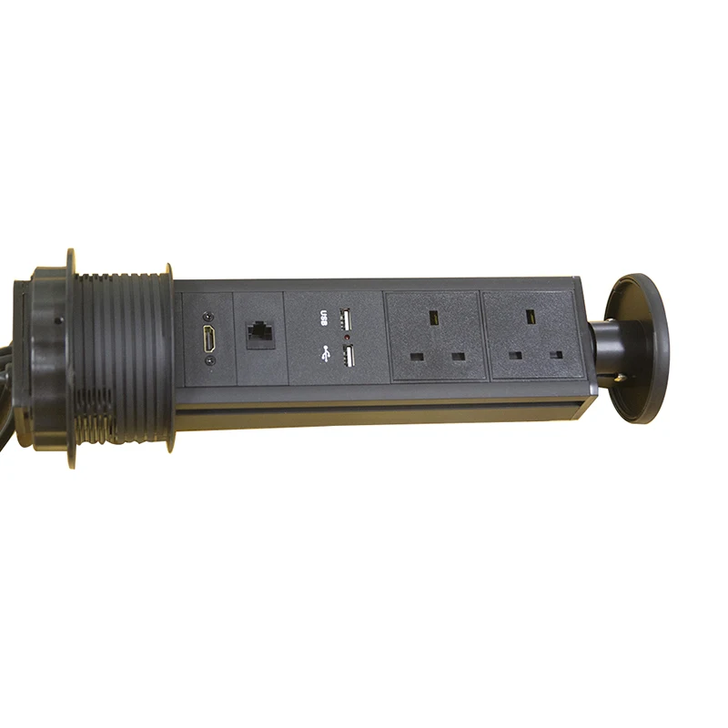 Tomadas de Alimentação Hdmi para Tomadas de Mesa em Casa Tomada com 2 Puxando Cozinha Universal 2 Usb Carregador Rj45 Pop up Computers & Electronics